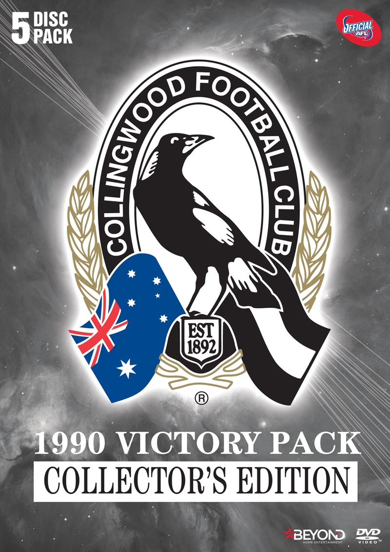 Buy 1990 Afl Premiers Collingwood on DVD On Sale Now With Fast Shipping
