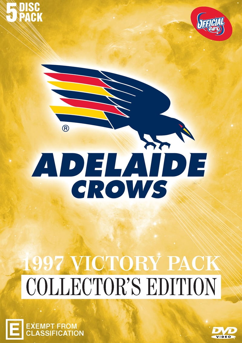 Buy 1997 Afl Premiers Adelaide Victory Pack on DVD On Sale Now With