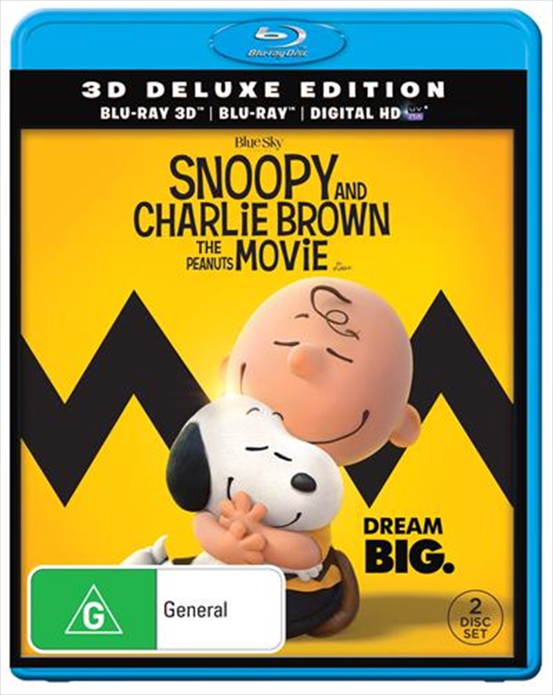 Snoopy And Charlie Brown - The Peanuts Movie - Deluxe Edition  3D + Blu-ray + UV/Product Detail/Animated