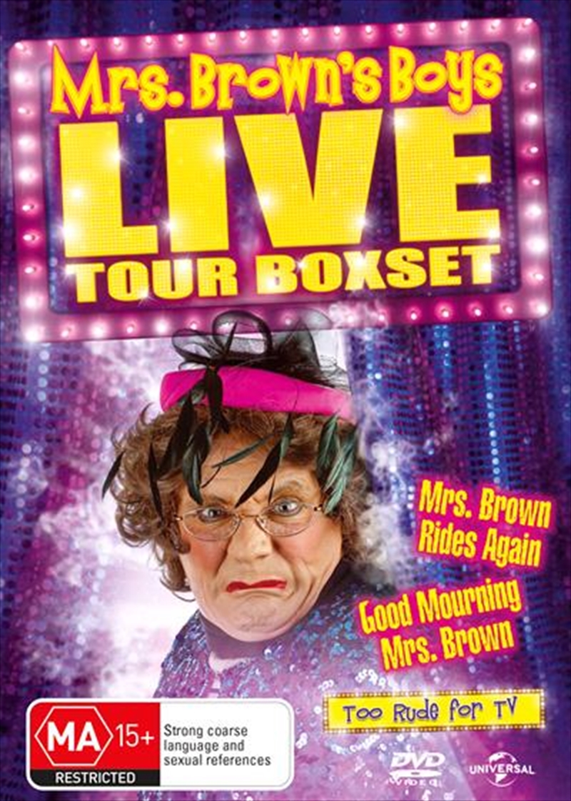 Mrs Brown's Boys Live Tour Boxset/Product Detail/Standup Comedy