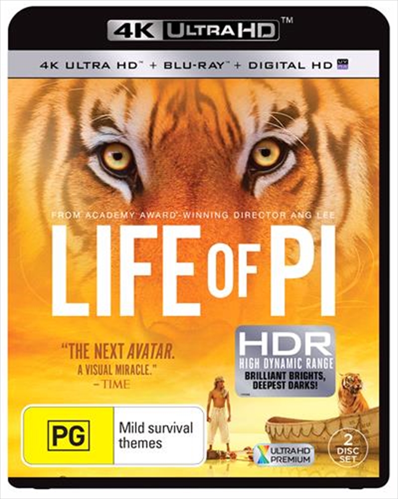 Life Of Pi  Blu-ray + UHD/Product Detail/Drama