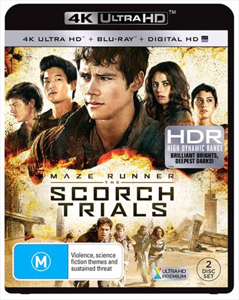 Maze Runner - The Scorch Trials  Blu-ray + UHD + UV/Product Detail/Sci-Fi