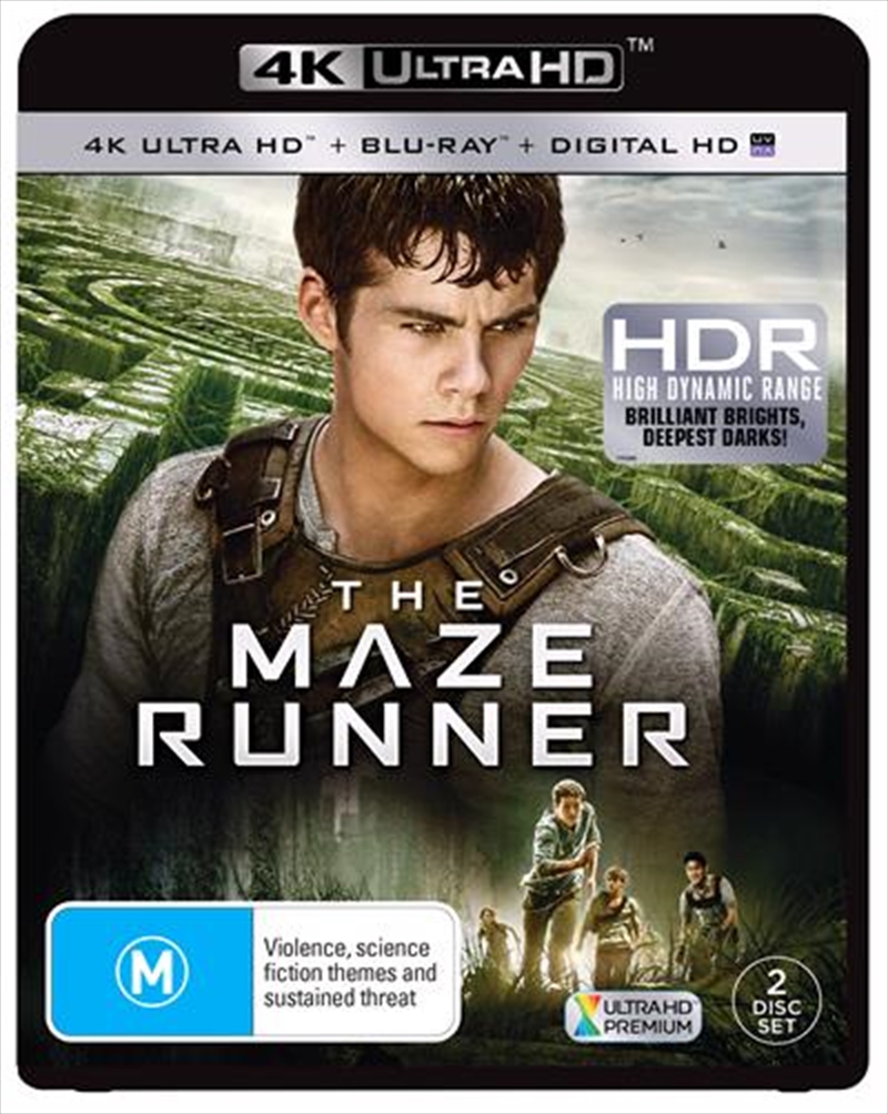 Maze Runner  Blu-ray + UHD + UV, The/Product Detail/Sci-Fi