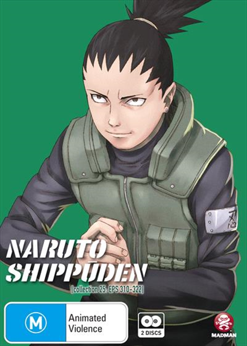 Naruto Shippuden - Collection 25 - Eps 310-322 | DVD