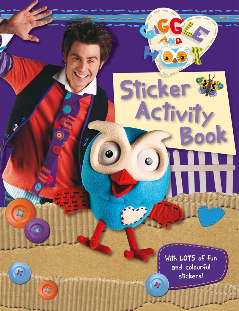GIGGLE AND HOOT STICKER ACTIVITY BOOK/Product Detail/Kids Activity Books