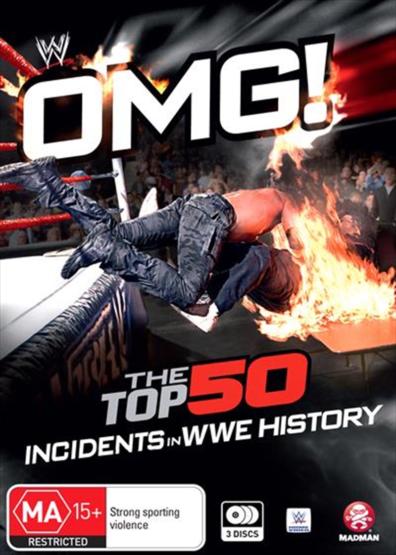 WWE - Omg! The Top 50 Incidents In WWE History/Product Detail/Sport
