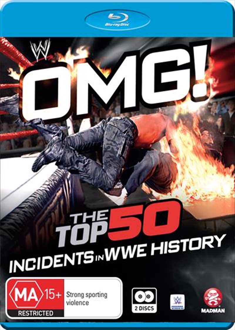 WWE - Omg! The Top 50 Incidents In WWE History/Product Detail/Sport