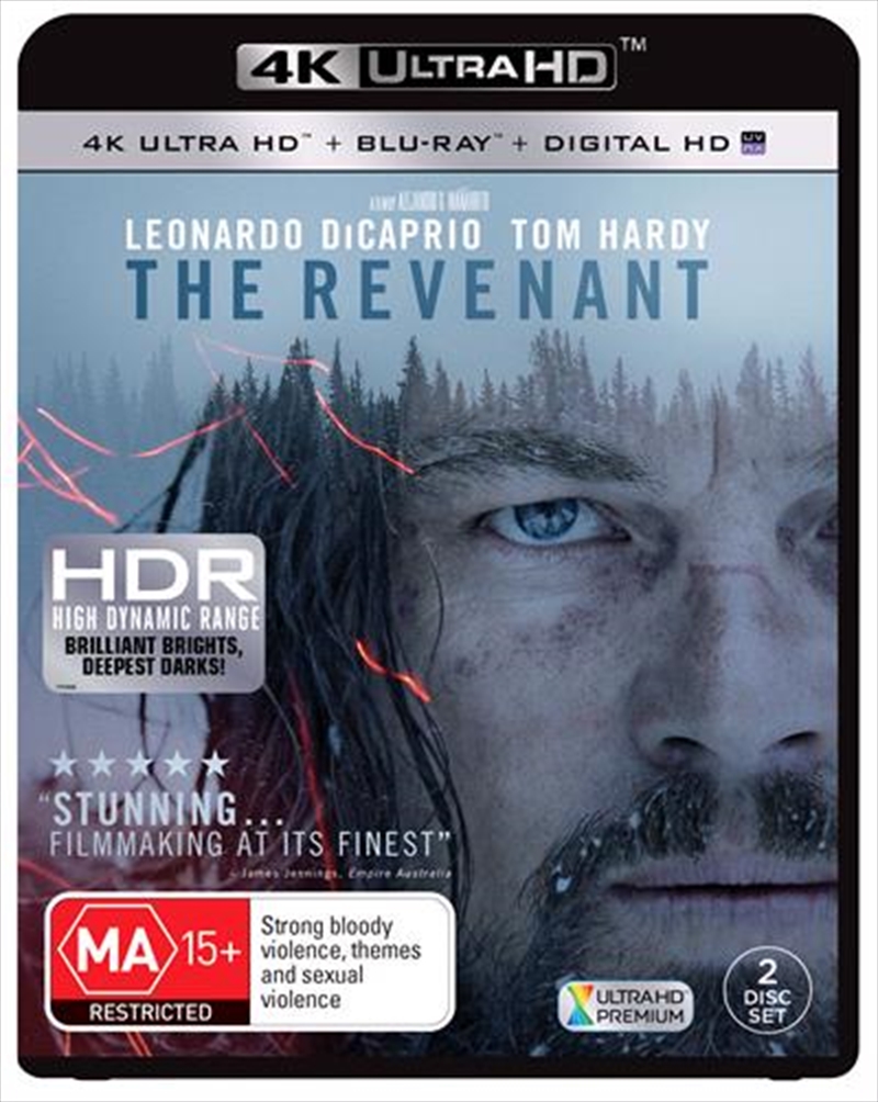 Revenant, The  UHD + Blu-ray + UV/Product Detail/Thriller