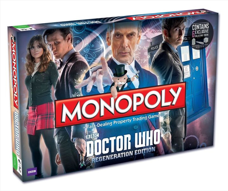 Doctor Who Regeneration Monopoly/Product Detail/Board Games