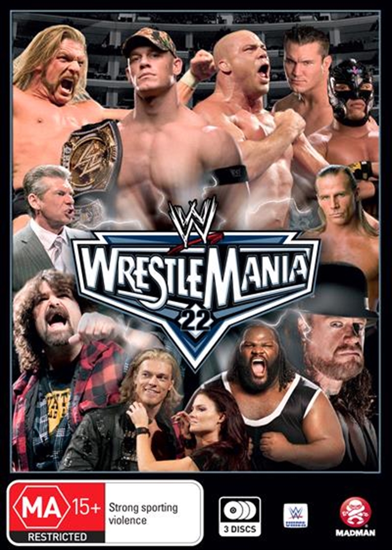 WWE - Wrestle Mania 22 | DVD