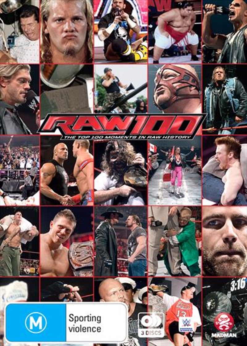 WWE - The Top 100 Moments In RAW History/Product Detail/Sport