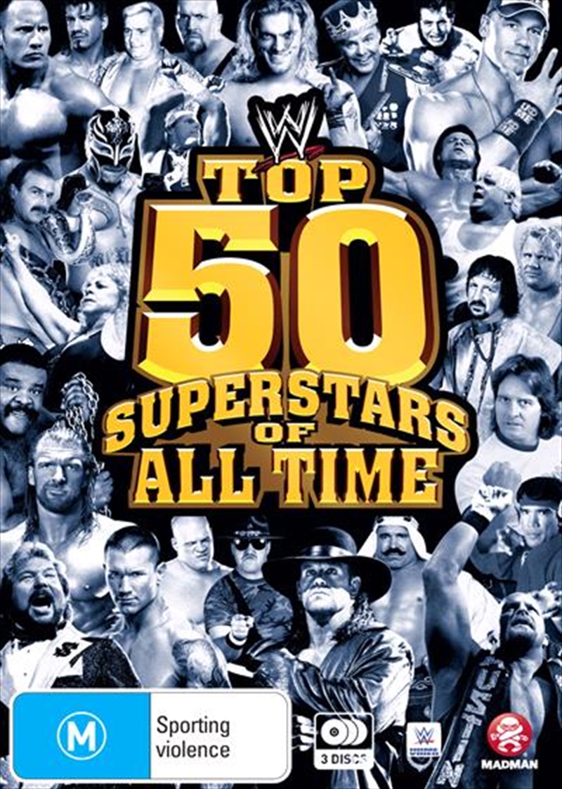 WWE - Top 50 Superstars Of All Time/Product Detail/Sport