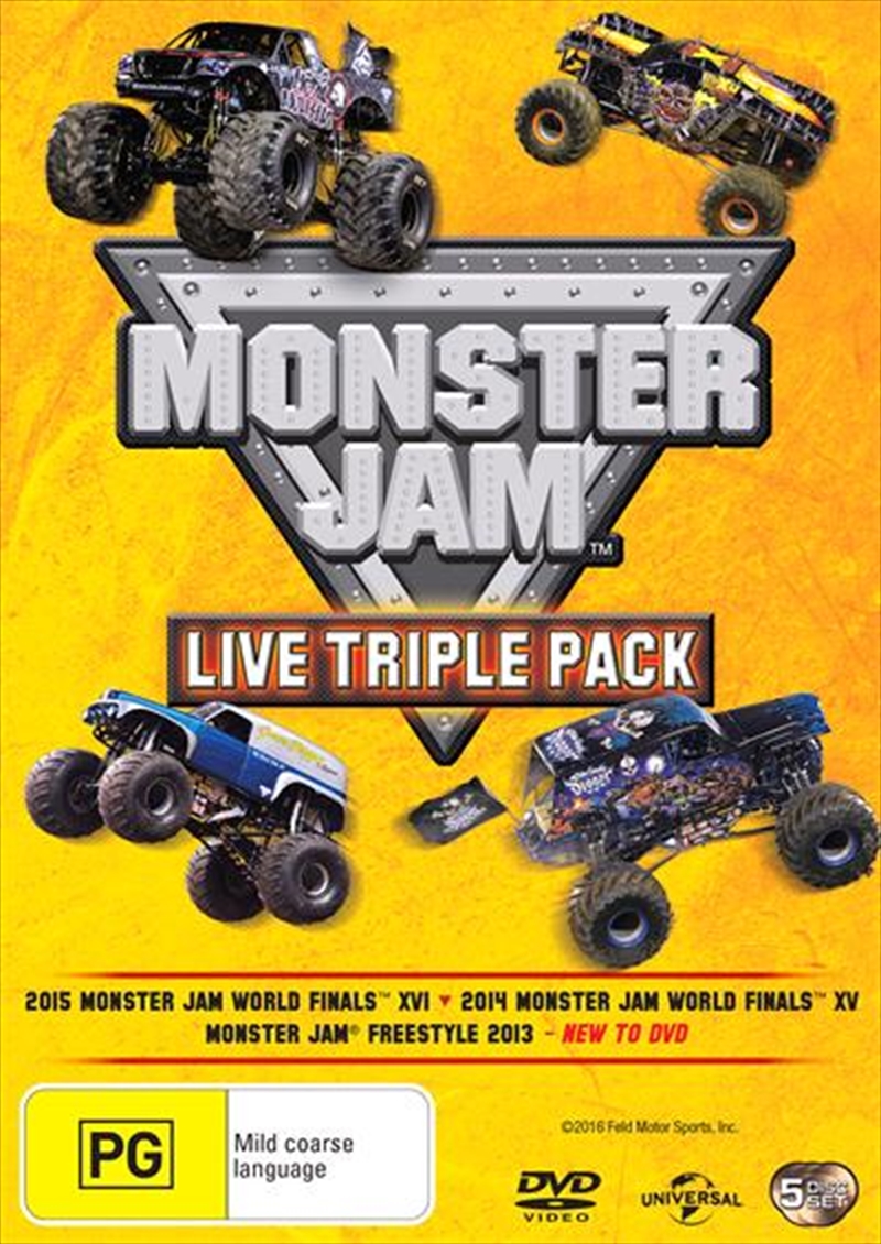 Monster Jam - Live  Triple Pack/Product Detail/Sport