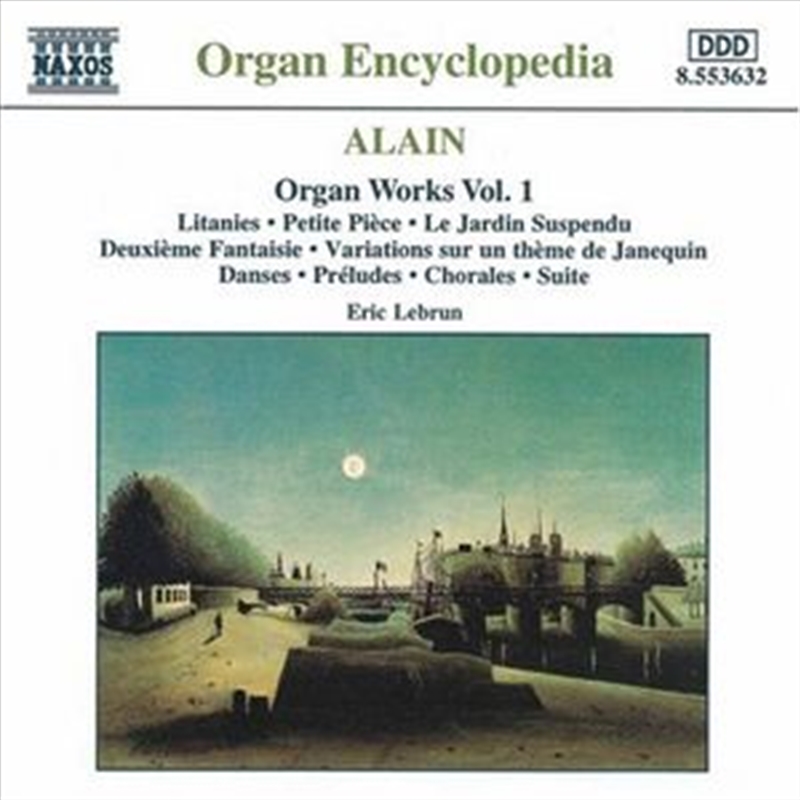 Alain: Organ Works Vol 1/Product Detail/Classical