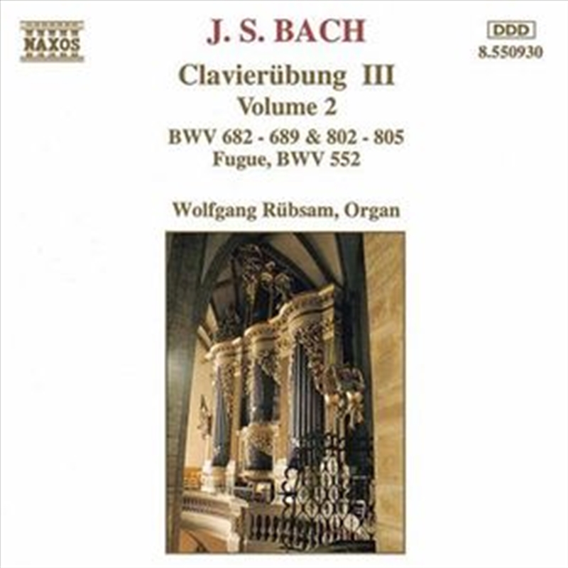 Bach: Clavierbook III Vol 2/Product Detail/Classical