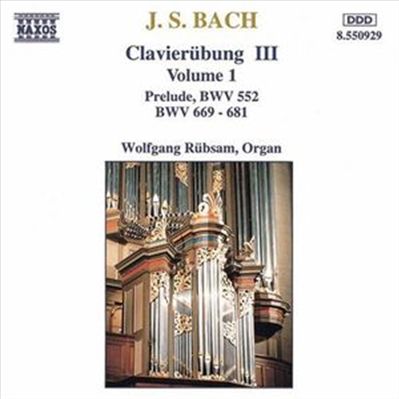 Bach: Clavierbook III Vol 1/Product Detail/Classical