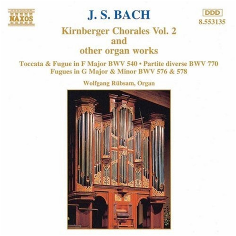 Bach: Kirnberger Chorales Vol 2/Product Detail/Classical