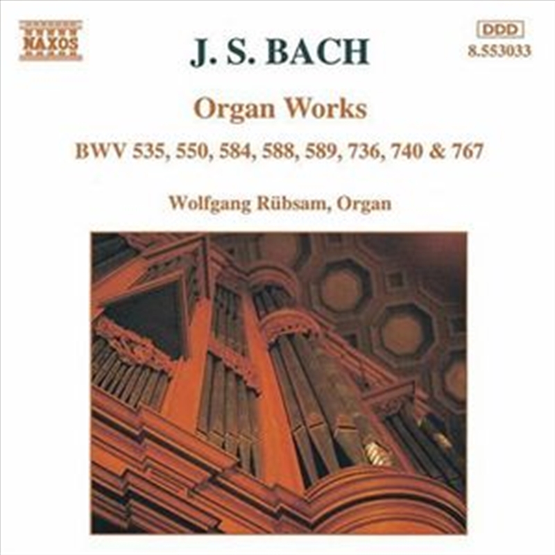 Bach: Organ Works/Product Detail/Classical