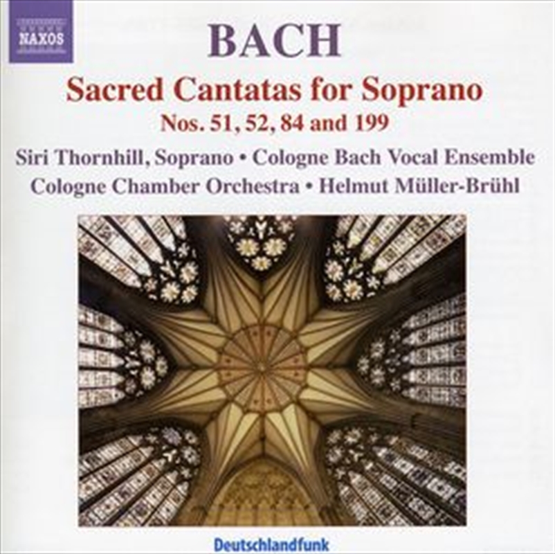 Bach: Sacred Cantatas For Soprano/Product Detail/Classical
