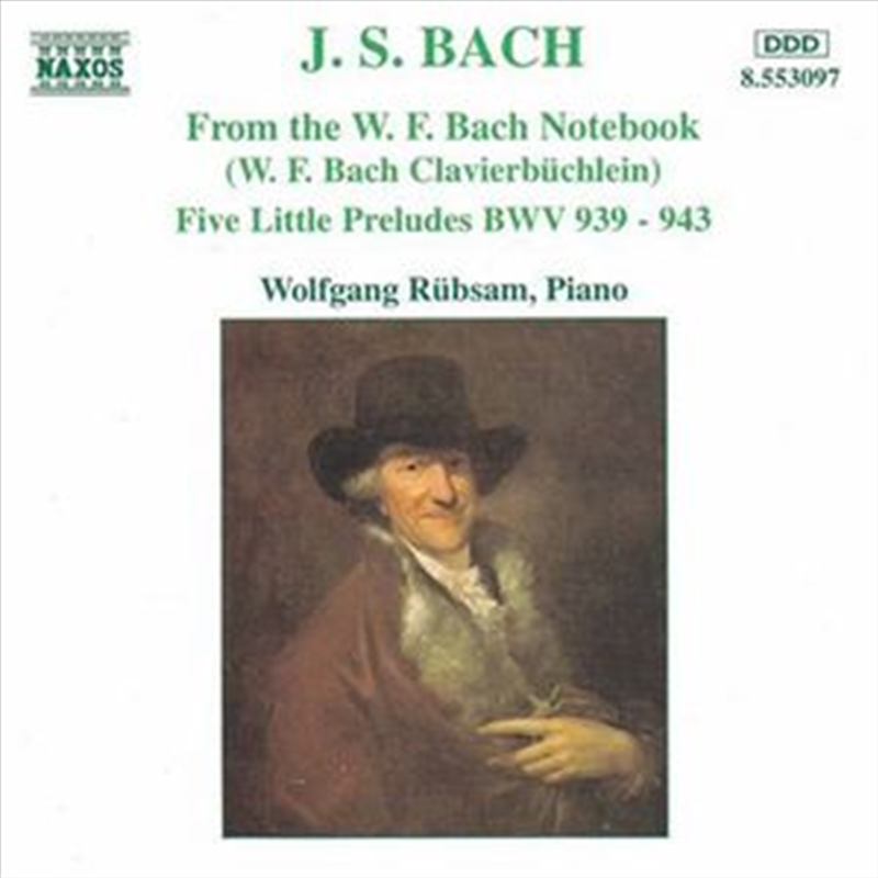 Bach: WF Bach Notebook/5 Little Preludes/Product Detail/Classical