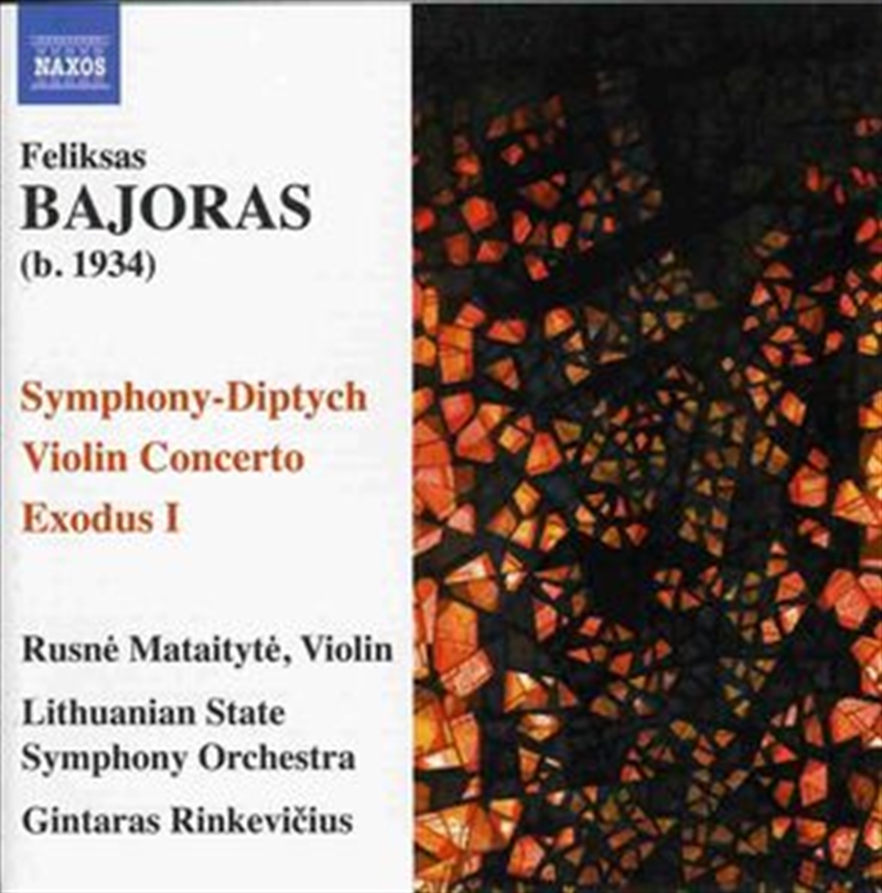 Bajoras: Symphony Diptych/Violin Concerto/Product Detail/Classical