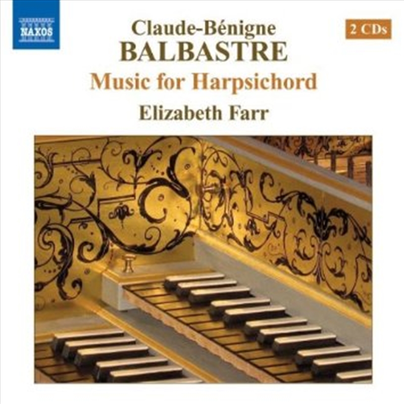 Balbastre: Music For Harpsichord/Product Detail/Classical