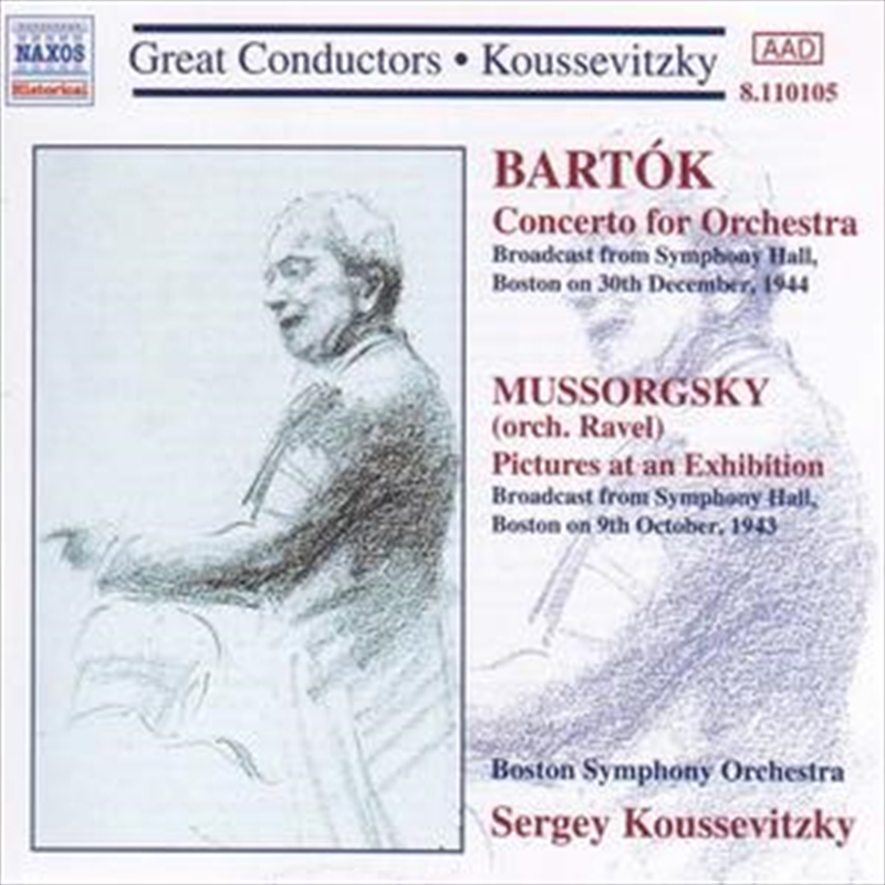 Bartok/Mussorgsky: Concerto/Pictures at an Exhibition/Product Detail/Classical