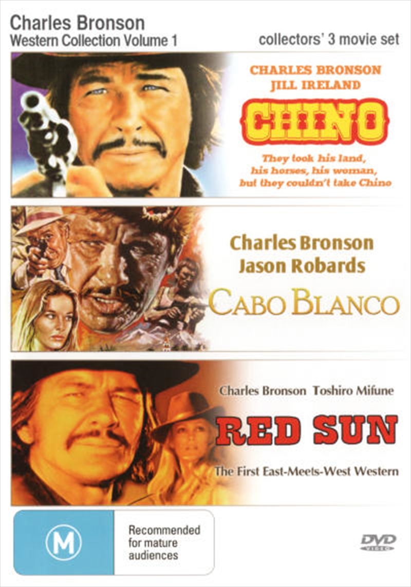 Charles Bronson Western Collection - Vol 1  Chino, Cabo Blanco, Red Sun/Product Detail/Western