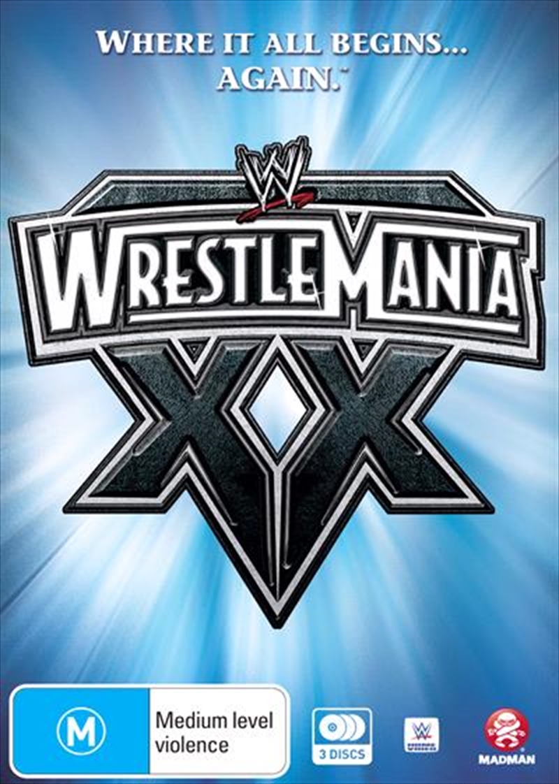 WWE - Wrestle Mania 20 | DVD