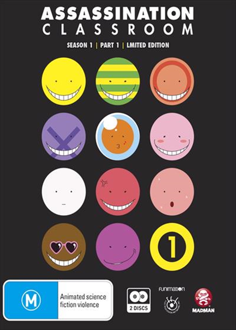Assassination Classroom - Part 1 - Eps 1-11 - Limited Edition/Product Detail/Anime