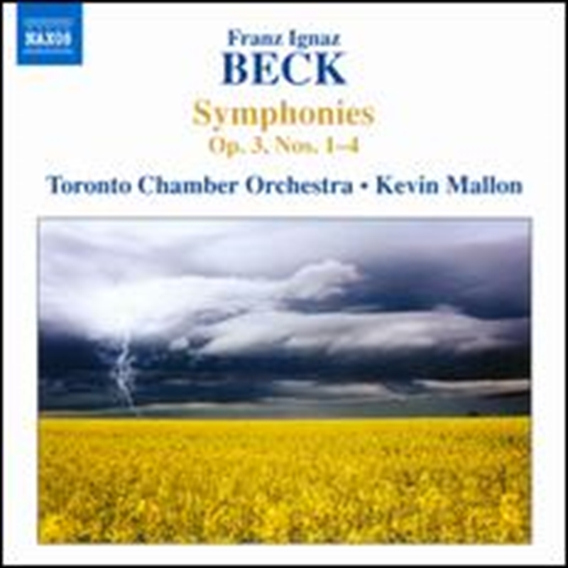 Beck: Symphonies Op 3 No 1 &4/Product Detail/Classical