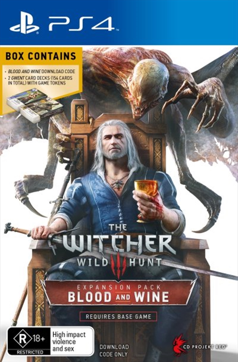 The Witcher 3 Blood and Wine Expansion Pack/Product Detail/Role Playing Games