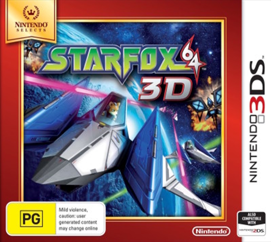 Star Fox 64 3D: Nintendo Selects/Product Detail/Flight
