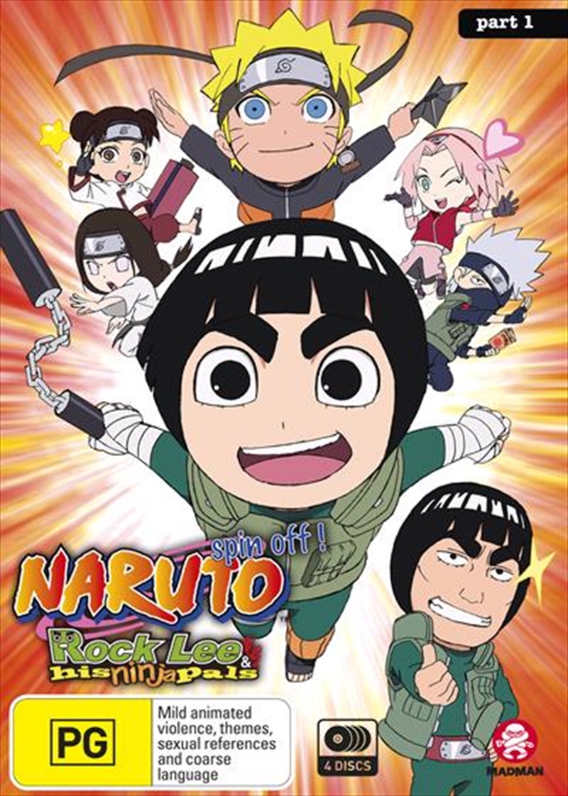 Naruto Spin-Off - Rock Lee And His Ninja Pals - Part 1 - Eps 1-26/Product Detail/Anime