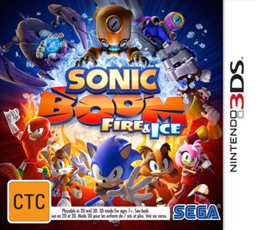 Sonic Boom Fire And Ice/Product Detail/Action & Adventure