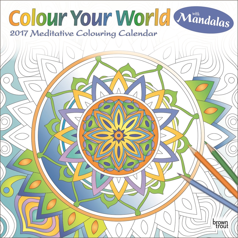Colour Your World Calendar 2017/Product Detail/Calendars & Diaries