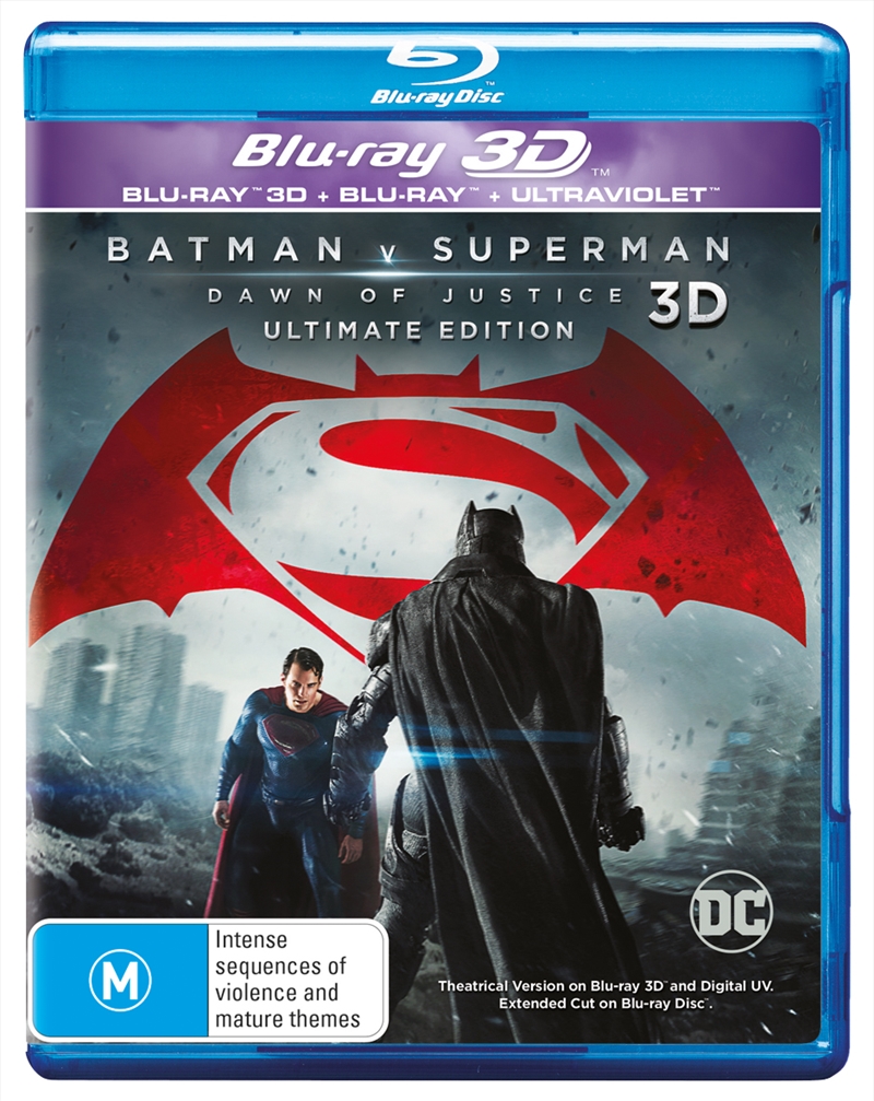 Batman V Superman - Dawn Of Justice  3D + Blu-ray + UV/Product Detail/Action