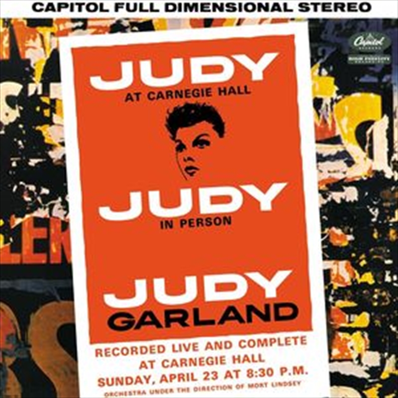 Judy At Carnegie Hall/Product Detail/Easy Listening