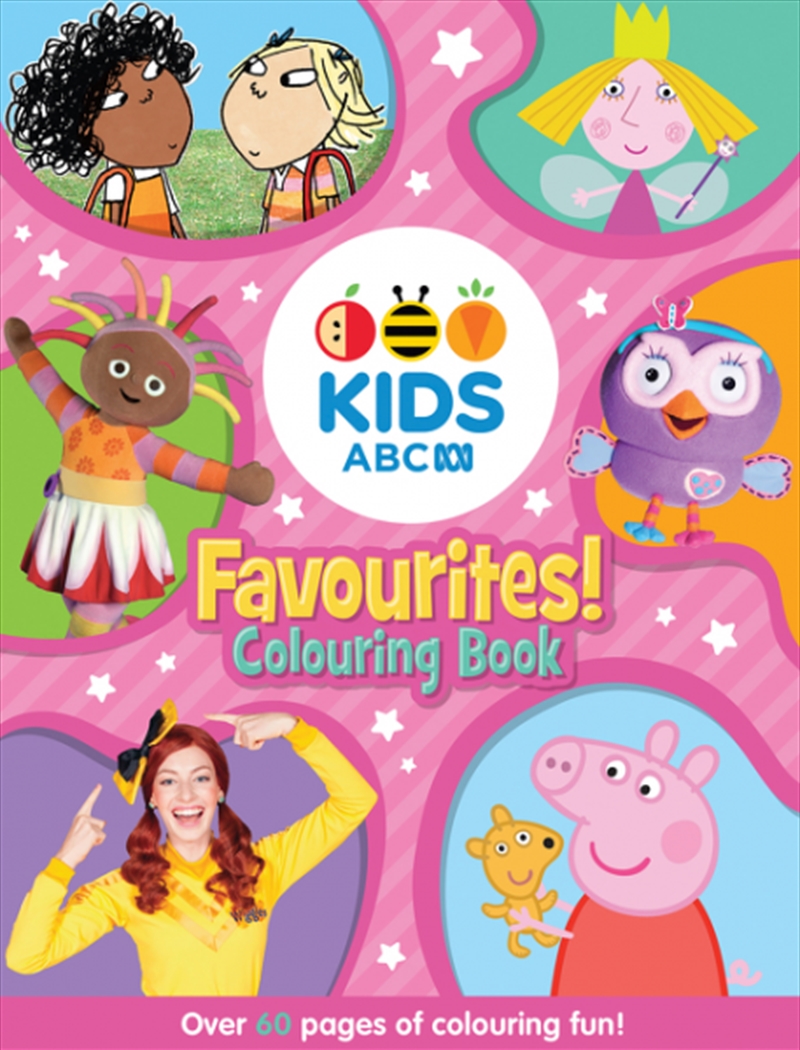 ABC KIDS Favourites Colouring Book Pink/Product Detail/Kids Colouring