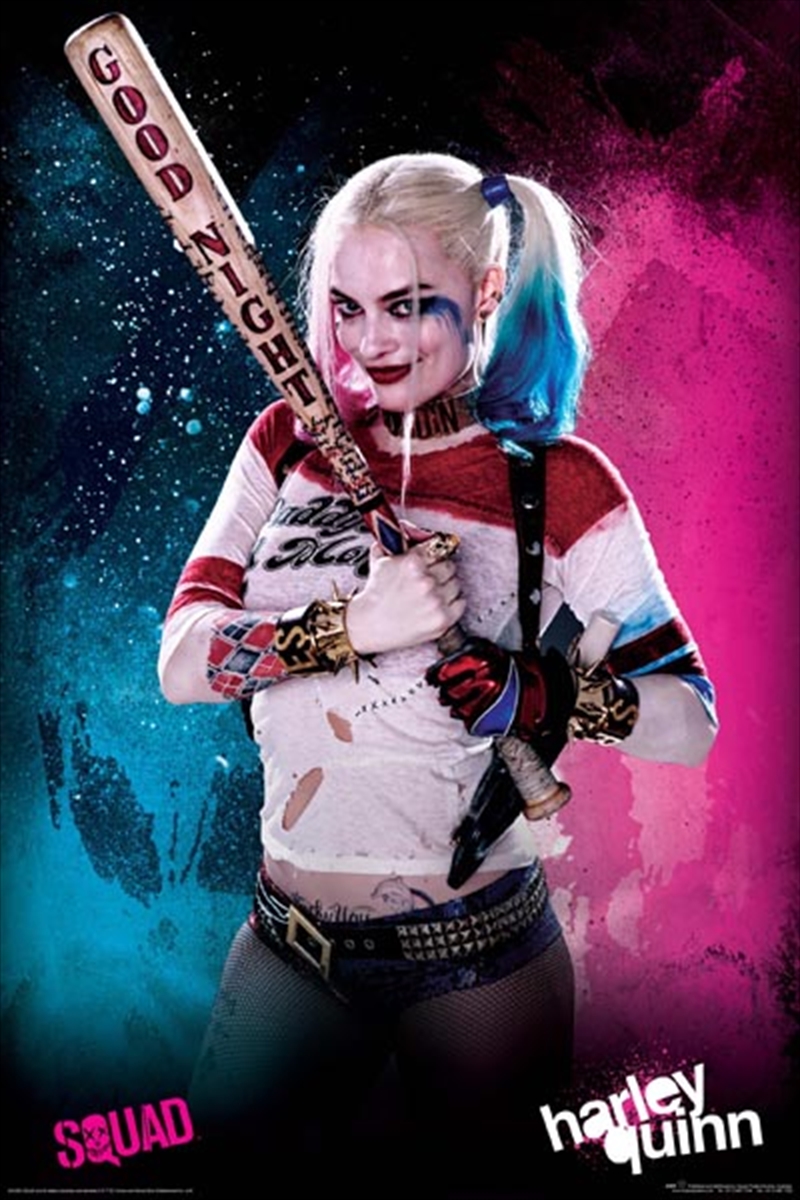 Harley Quinn Bat/Product Detail/Posters & Prints