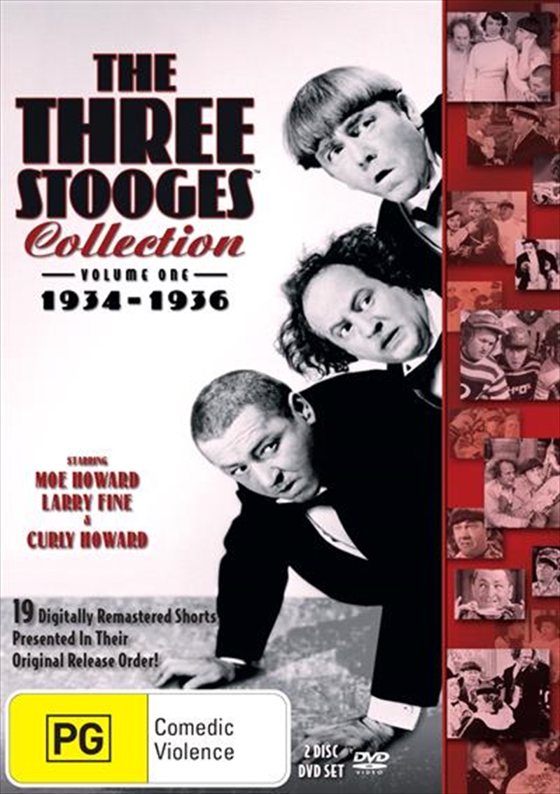 Three Stooges - 1934-1936 - Vol 1/Product Detail/Comedy