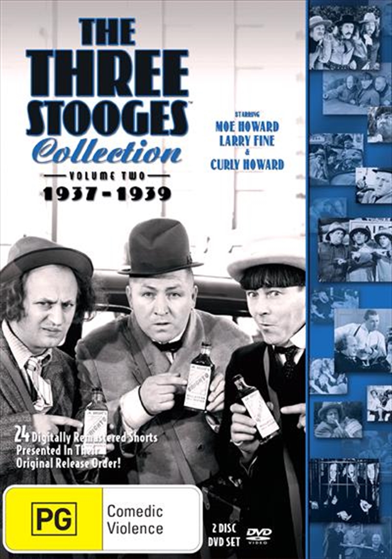 Three Stooges - 1937-1939 - Vol 2/Product Detail/Comedy