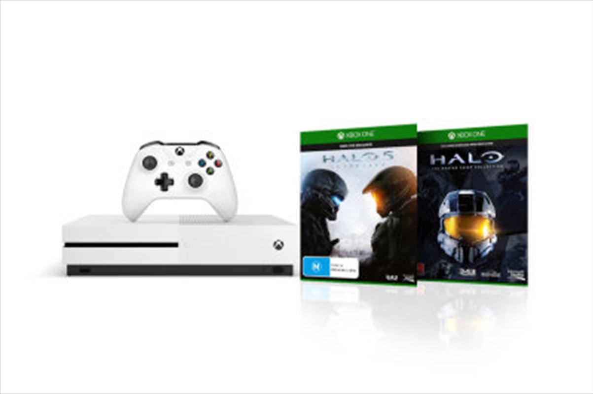 Xbox One Console S 500GB with Halo 5 and Halo Master Chief Collection/Product Detail/Consoles & Accessories