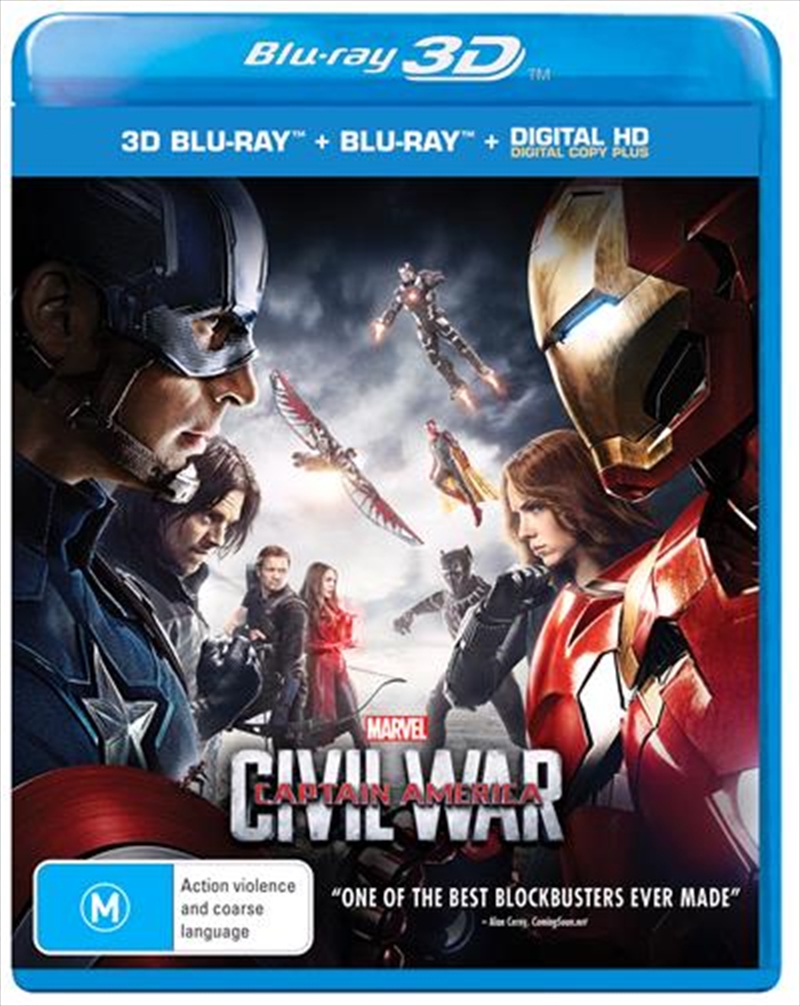 Captain America - Civil War  3D + Blu-ray + Digital Copy/Product Detail/Movies