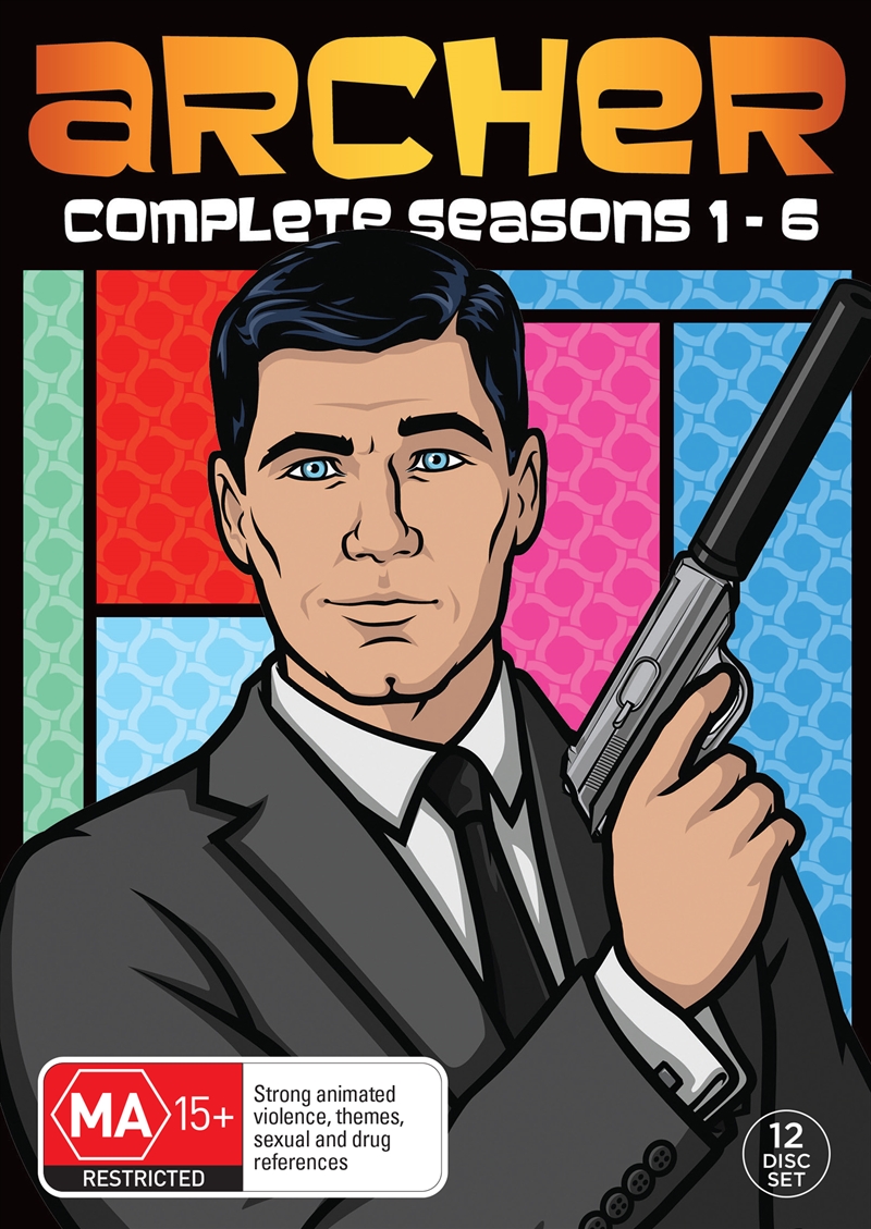Archer - Season 1-6/Product Detail/Animated
