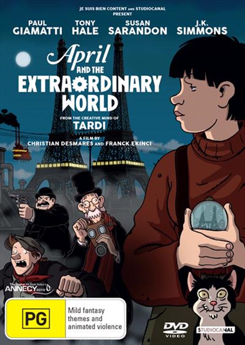 April And The Extraordinary World/Product Detail/Animated