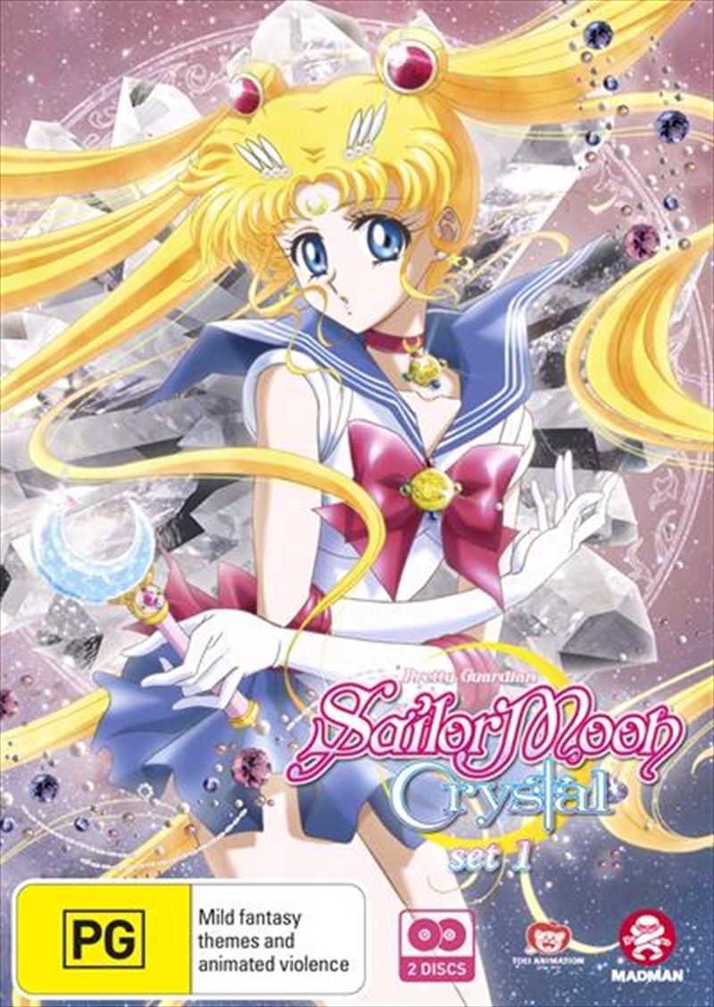 Sailor Moon - Crystal - Set 1 - Eps 1-14 | DVD