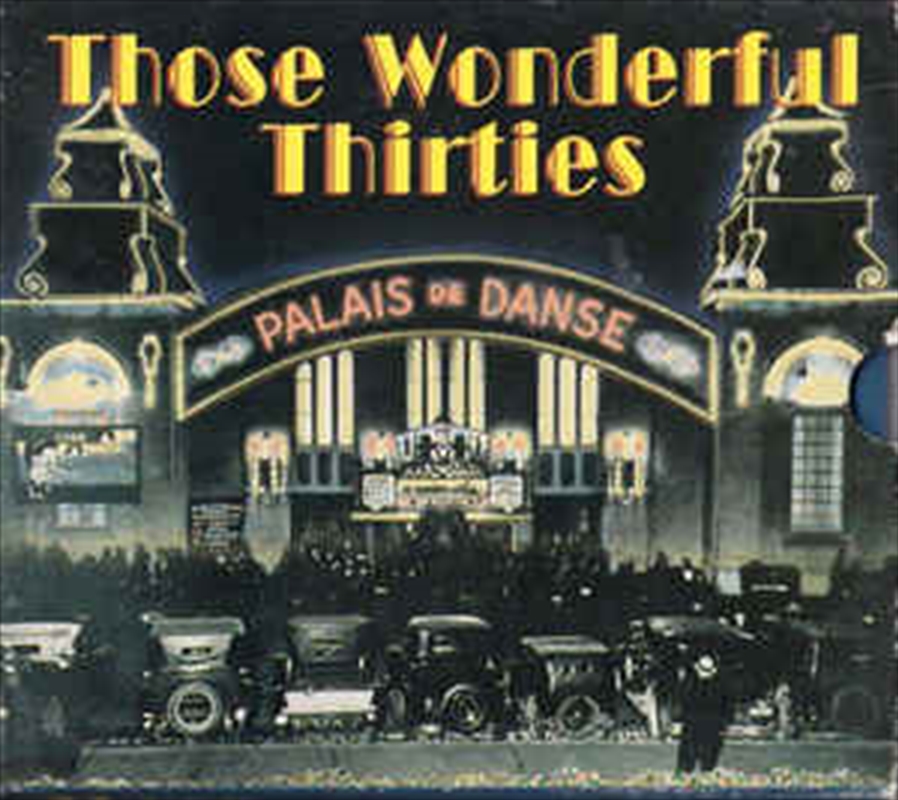 Those Wonderful Thirties/Product Detail/Compilation