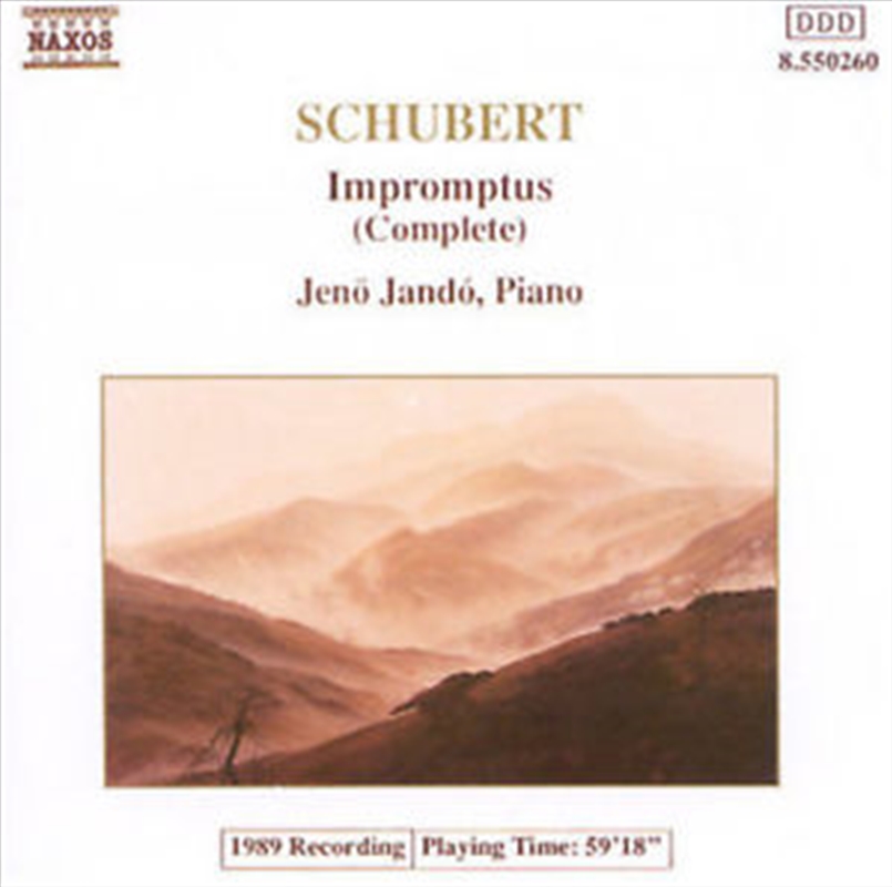 Schubert Impromptus D899/Product Detail/Classical