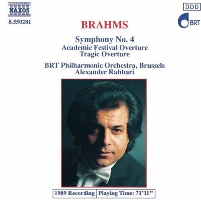 Brahms Symphony 4 Overture/Product Detail/Classical